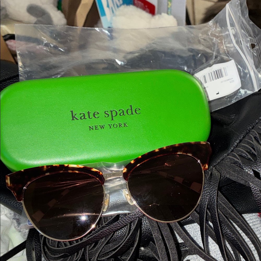 Kate Spade Brown Tortoise Sunglasses